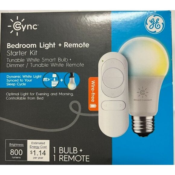 Cync by GE Bedroom LED Light Bulb & Remote Control Kit - Picture 7 of 8